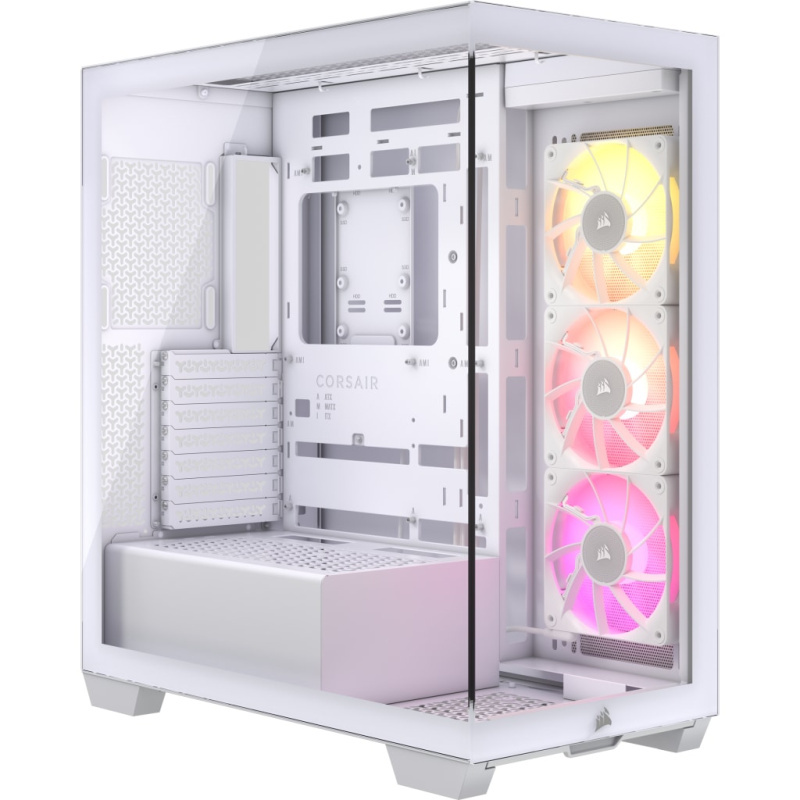 Corsair iCUE LINK 3500X RGB Mid-Tower Glass PC Case (Black / White)