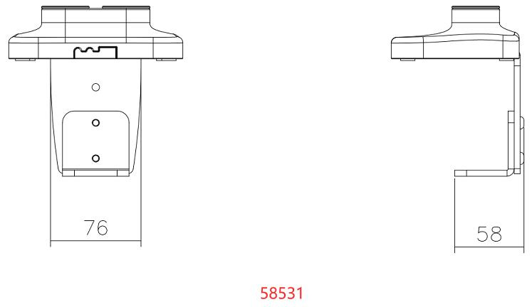 Goobay Monitor Mount Dual Gas Arm 座檯雙顯示屏氣壓搖臂支架 17-32吋 (可鑽孔/夾檯式安裝) 58531