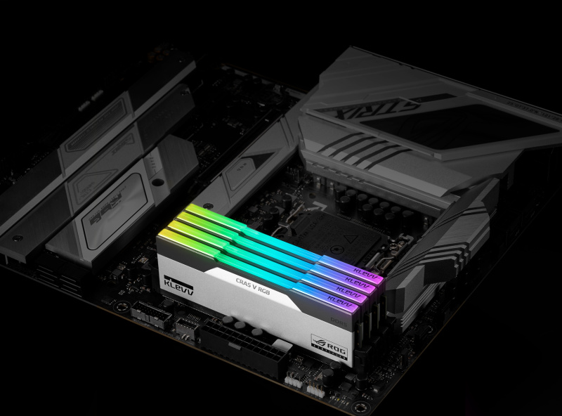 KLEVV CRAS V RGB [ROG CERTIFIED] DDR5 7200Mhz (2x16GB) 32GB KIT (CL34) (KD5AGUA80-72B340P)