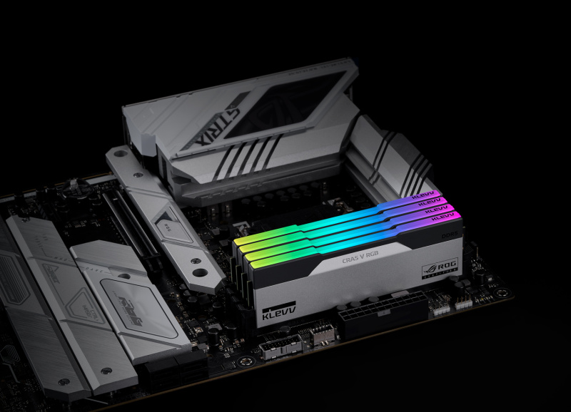 KLEVV CRAS V RGB [ROG CERTIFIED] DDR5 7200Mhz (2x16GB) 32GB KIT (CL34) (KD5AGUA80-72B340P)
