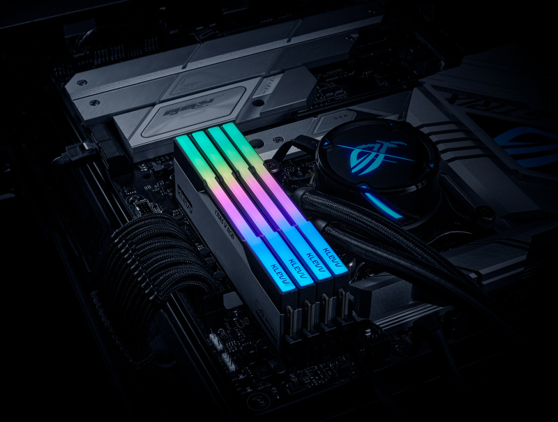 KLEVV CRAS V RGB [ROG CERTIFIED] DDR5 7200Mhz (2x16GB) 32GB KIT (CL34) (KD5AGUA80-72B340P)