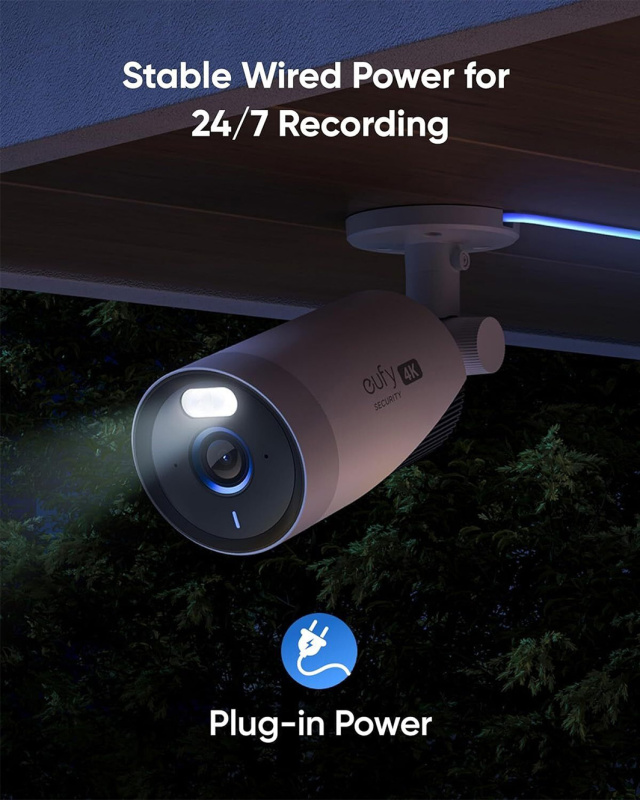 EUFY Security eufyCam E330（專業）4K 戶外安全攝影系統（2 相機組）