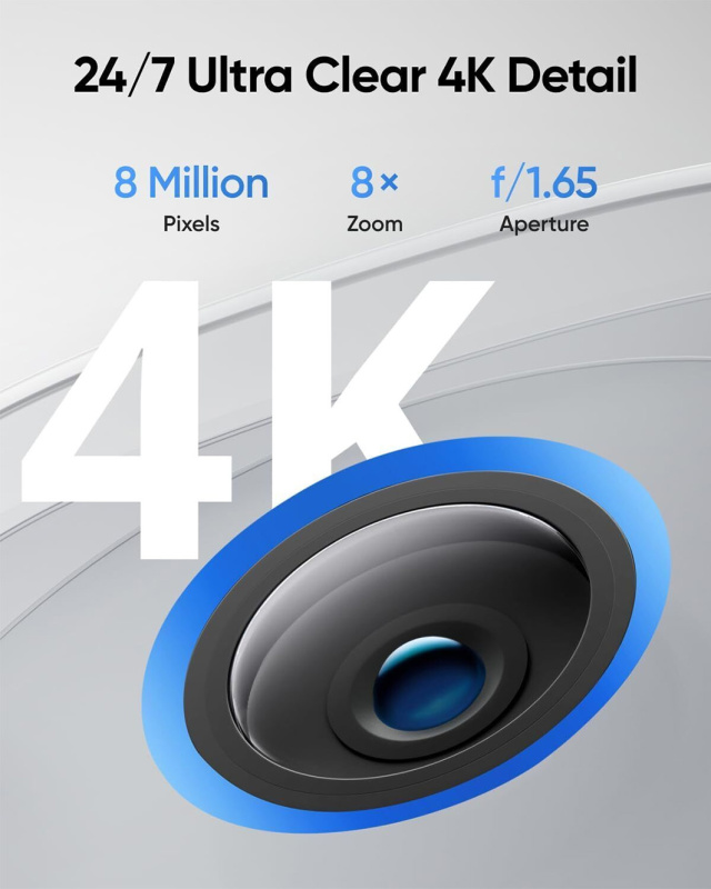 EUFY Security eufyCam E330（專業）4K 戶外安全攝影系統（2 相機組）