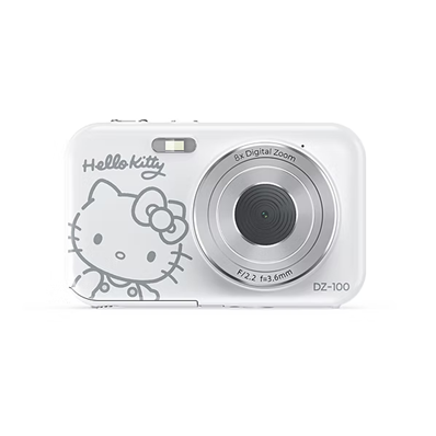 YASHICA x Hello Kitty Digital Camera DZ-100（pink / white）