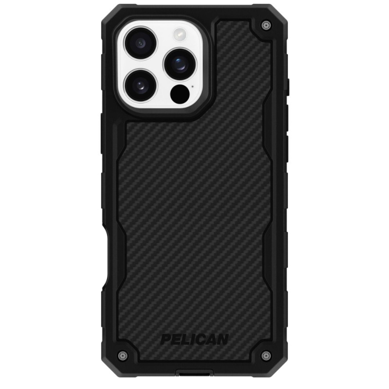 Pelican – Shield手機殼兼容MagSafe iPhone 16 Pro Max – Carbon