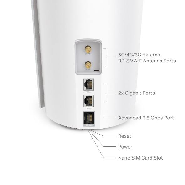 TP-Link Deco X50-5G [5G] AX3000 雙頻完整家庭 Mesh Wi-Fi 6 系統 ( 1 pack )