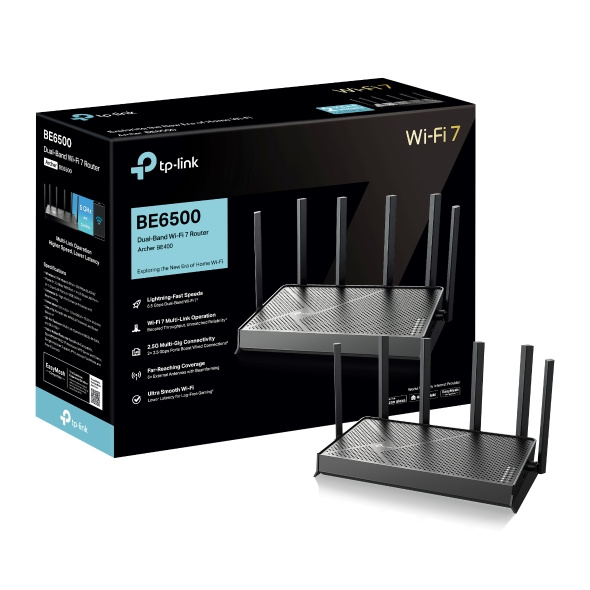 TP-Link Archer BE400 BE6500 雙頻 Wi-Fi 7 Router