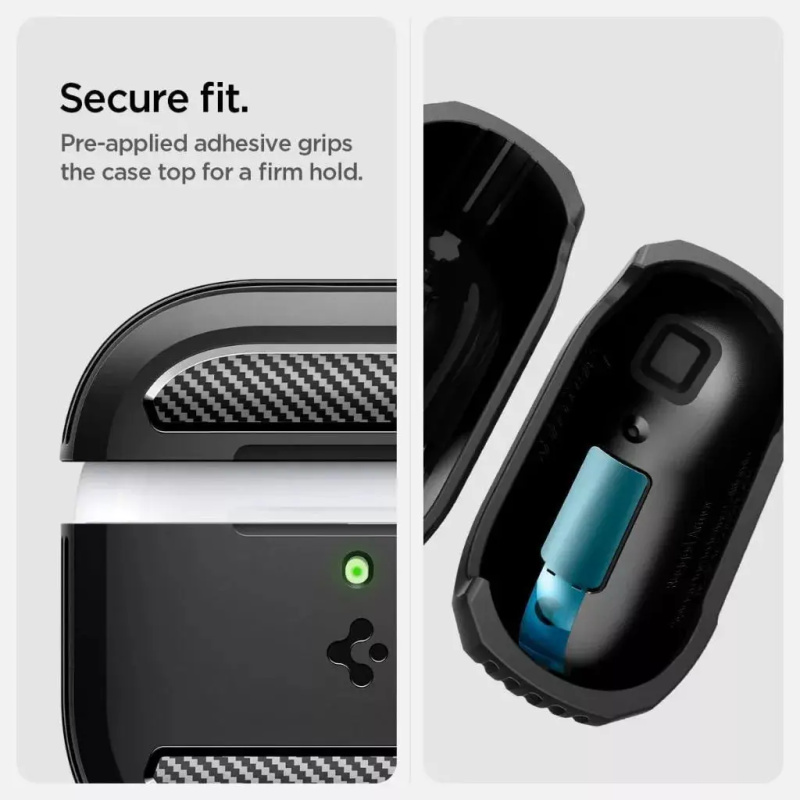 Spigen AirPods 4th Gen (2024) Case Rugged Armor 機殼 Spigen AirPods 4th Gen (2024) Case Rugged Armor 機殼