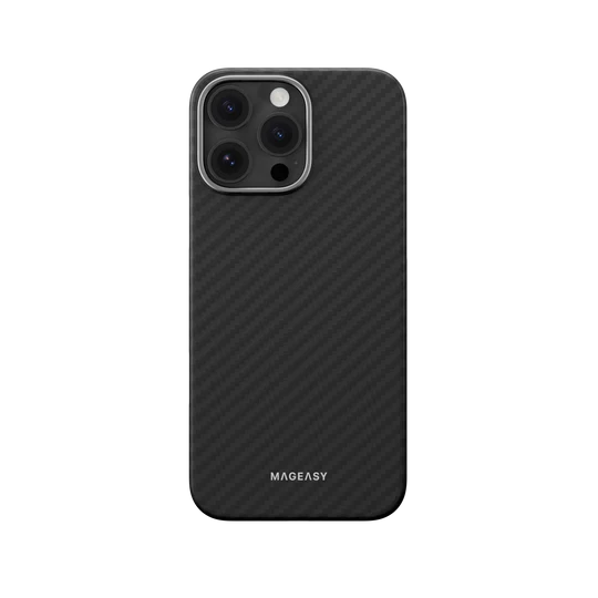 MAGEASY Kev M 軍工航太纖維磁吸手機保護殼 1500D 黑(iphone 16 系列) MAGEASY Kev M 軍工航太纖維磁吸手機保護殼 1500D 黑(iphone 16 系列)