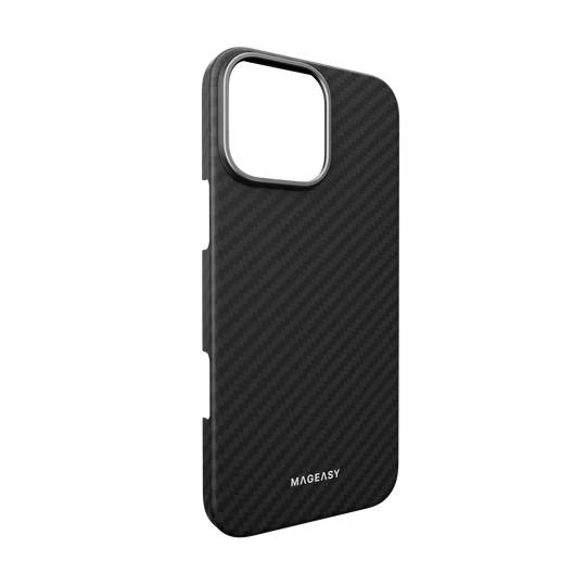 MAGEASY Kev M 軍工航太纖維磁吸手機保護殼 1500D 黑(iphone 16 系列) MAGEASY Kev M 軍工航太纖維磁吸手機保護殼 1500D 黑(iphone 16 系列)