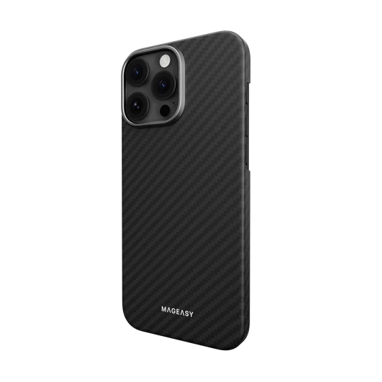 MAGEASY Kev M 軍工航太纖維磁吸手機保護殼 1500D 黑(iphone 16 系列) MAGEASY Kev M 軍工航太纖維磁吸手機保護殼 1500D 黑(iphone 16 系列)