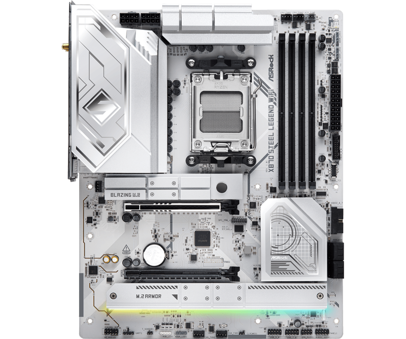 AsRock X870 Steel Legend WiFi ATX 主機板 DDR5 [現金優惠 $2190]