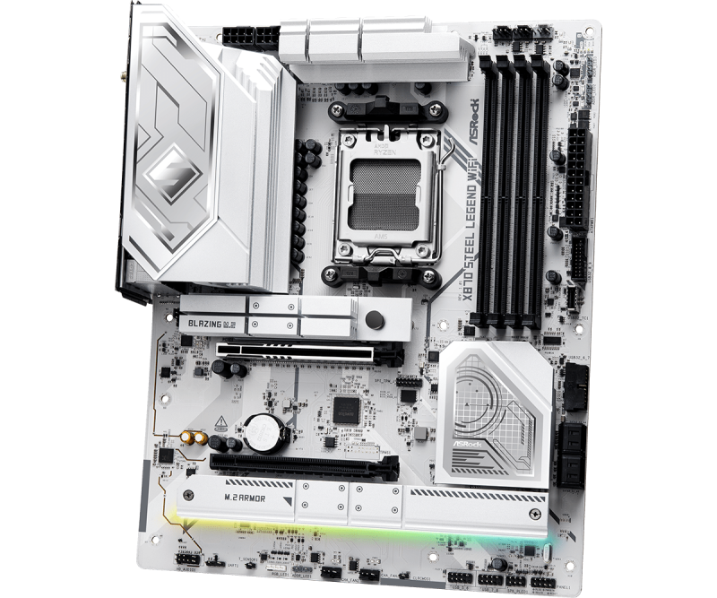 AsRock X870 Steel Legend WiFi ATX 主機板 DDR5 [現金優惠 $2190]