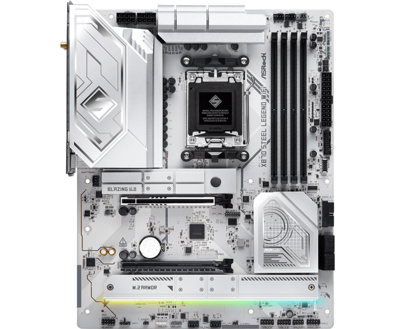 AsRock X870 Steel Legend WiFi ATX 主機板 DDR5 [現金優惠 $2190]