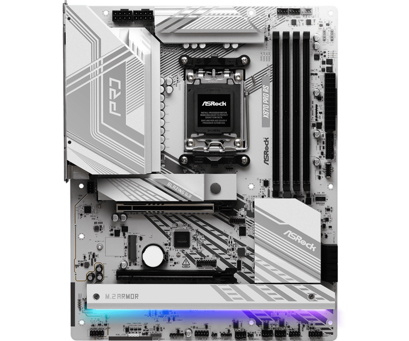 AsRock X870 Pro RS ATX 主機板 DDR5 [現金優惠 $1699]