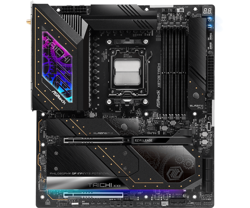 AsRock X870E Taichi EATX 主機板 DDR5 [現金優惠 $4399]