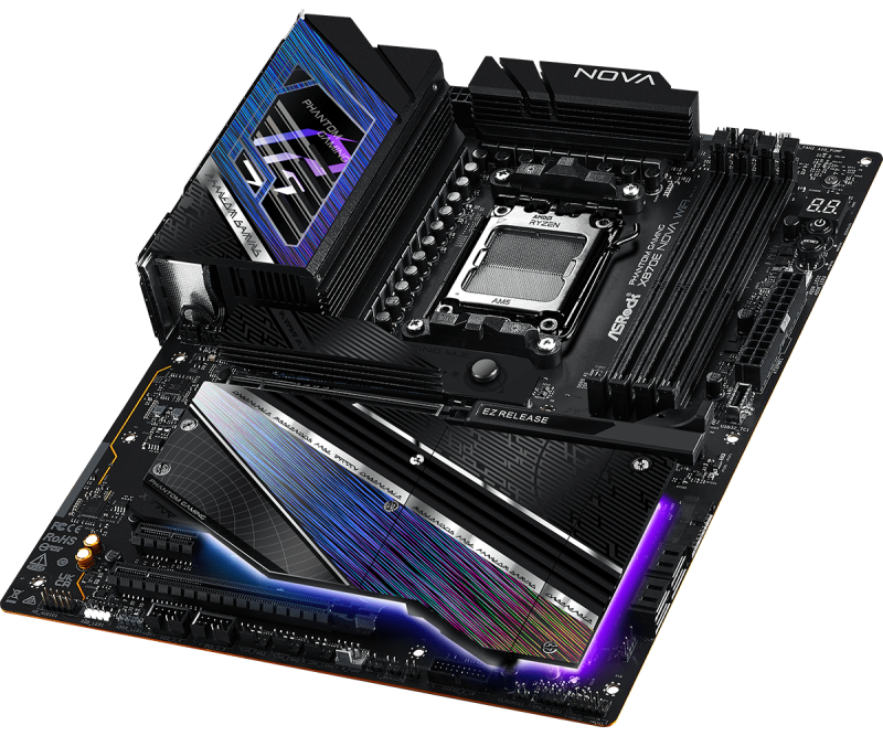 AsRock PHANTOM GAMING X870E Nova WiFi ATX 主機板 DDR5 [現金優惠 $3250]