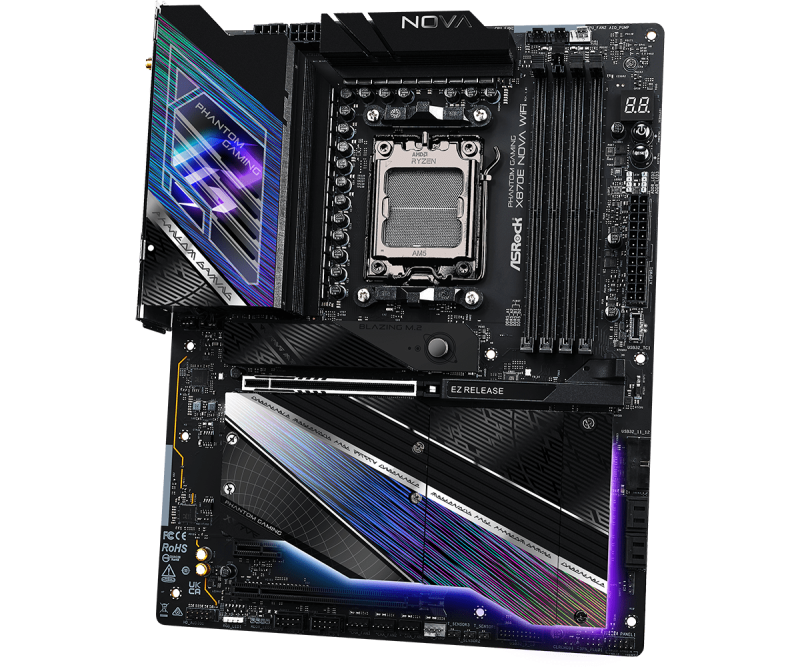 AsRock PHANTOM GAMING X870E Nova WiFi ATX 主機板 DDR5 [現金優惠 $3250]