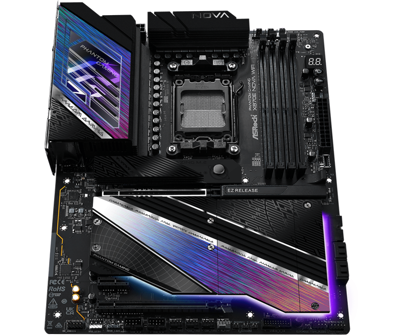 AsRock PHANTOM GAMING X870E Nova WiFi ATX 主機板 DDR5 [現金優惠 $3250]