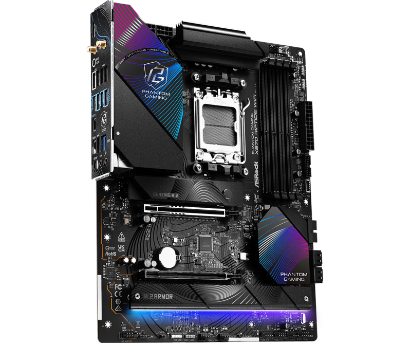 AsRock PHANTOM GAMING X870E Riptide WiFi ATX 主機板 DDR5 [現金優惠 $2750]