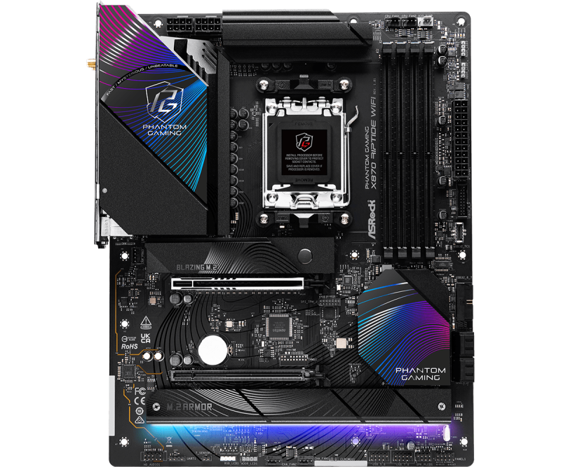 AsRock PHANTOM GAMING X870E Riptide WiFi ATX 主機板 DDR5 [現金優惠 $2750]