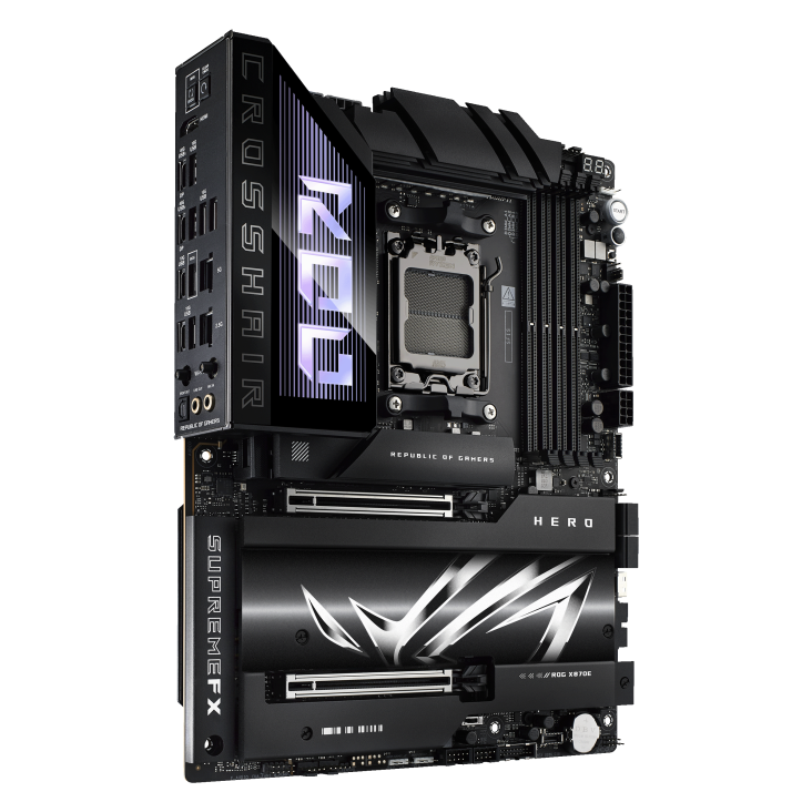 ASUS ROG CROSSHAIR X870E HERO ATX 主機板 DDR5 [現金優惠 $5699]