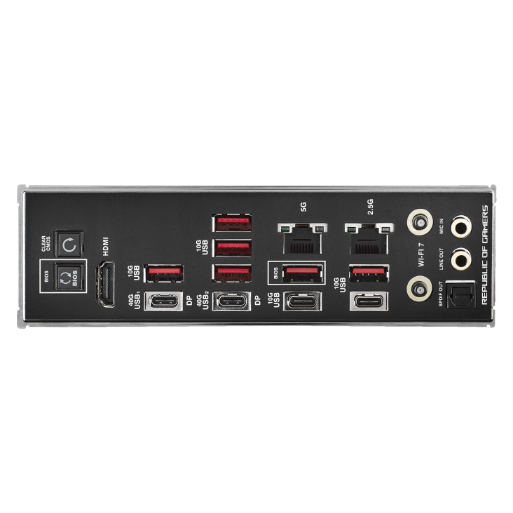 ASUS ROG CROSSHAIR X870E HERO ATX 主機板 DDR5 [現金優惠 $5699]