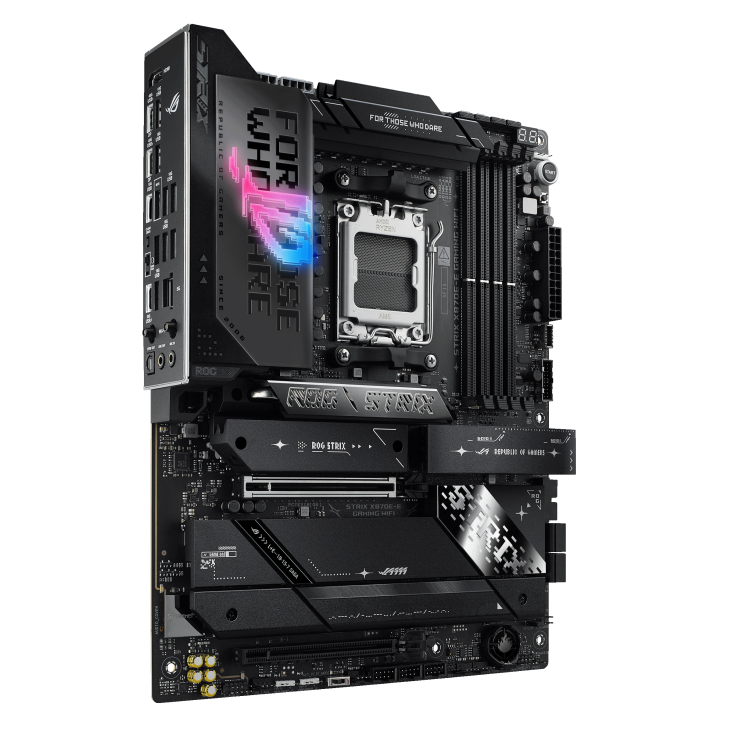 ASUS ROG STRIX X870E-E GAMING WIFI ATX 主機板 DDR5 [現金優惠 $4699]