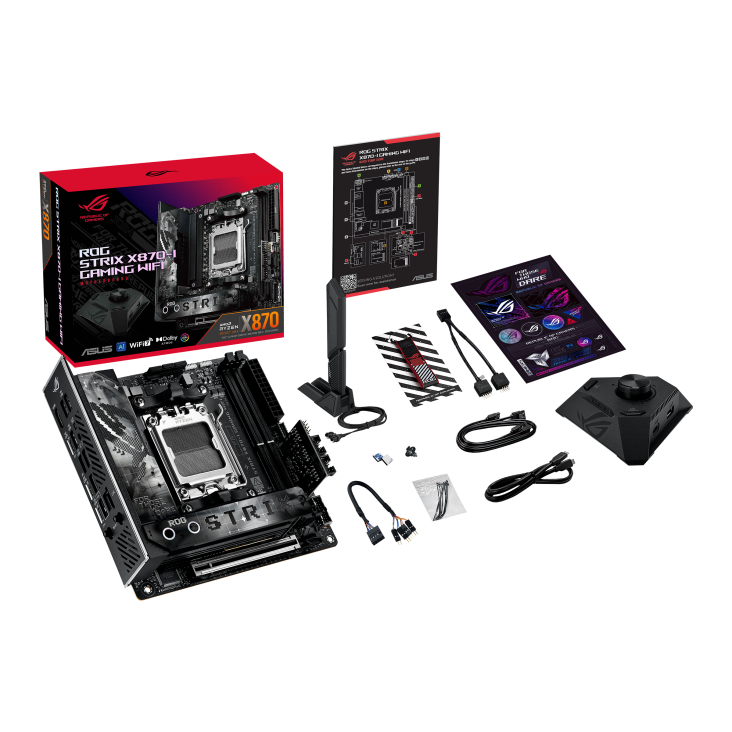 ASUS ROG STRIX X870-I GAMING WIFI MINI-ITX 主機板 DDR5 [現金優惠 $3999]