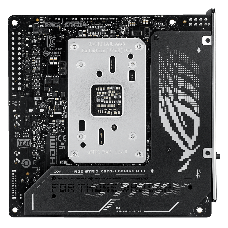ASUS ROG STRIX X870-I GAMING WIFI MINI-ITX 主機板 DDR5 [現金優惠 $3999]