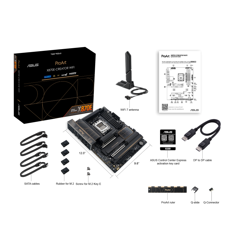 ASUS ProArt X870E-CREATOR WIFI ATX 主機板 DDR5 [現金優惠 $4499]