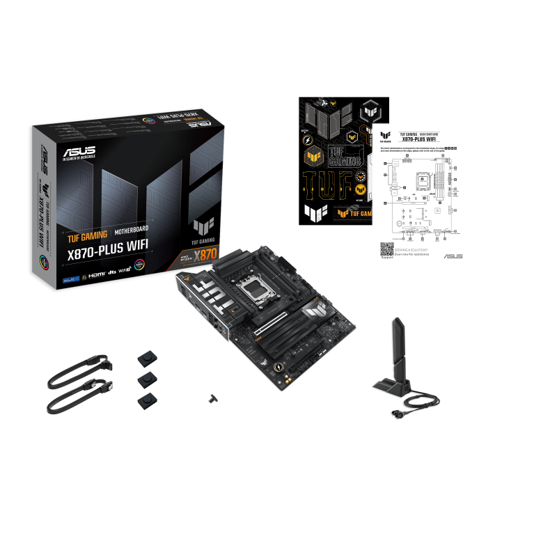 ASUS TUF GAMING X870-PLUS WIFI ATX 主機板 DDR5 [現金優惠 $2880]