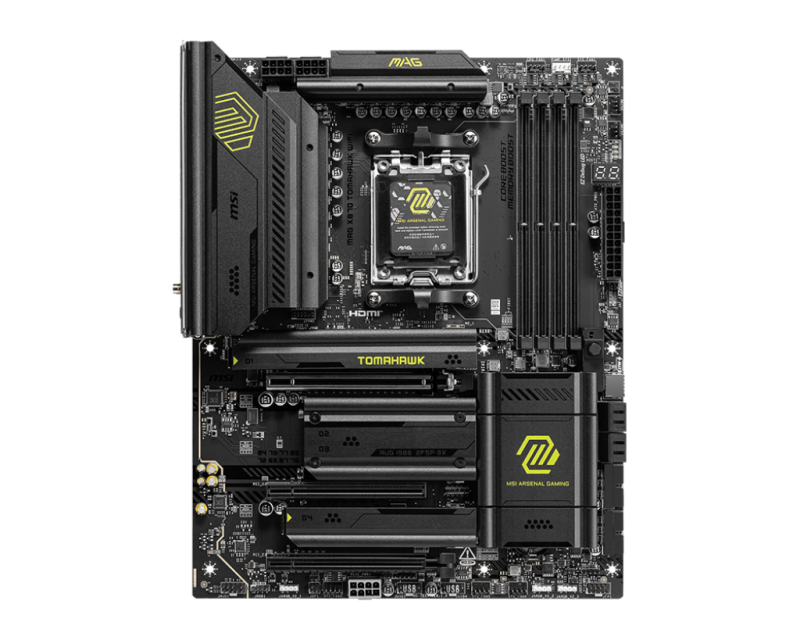 MSI MAG X870 TOMAHAWK WIFI DDR5 ATX (AM5) [現金優惠 $2450]