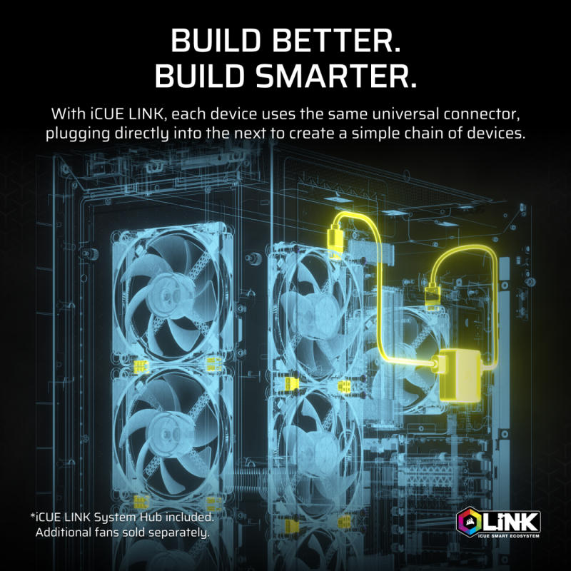 CORSAIR iCUE LINK TITAN 360 RX RGB AIO Liquid CPU Cooler ( BLACK / WHITE )