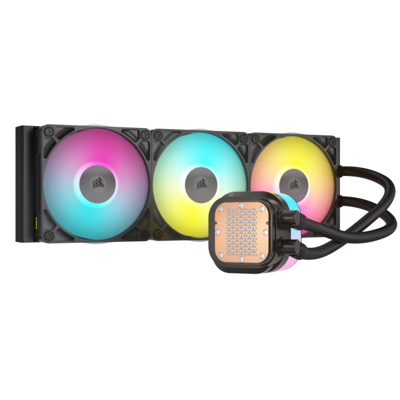 CORSAIR iCUE LINK TITAN 360 RX RGB AIO Liquid CPU Cooler ( BLACK / WHITE )