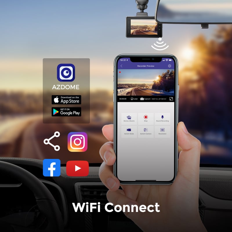 AZDOME M27 2K 超高清行車記錄儀 AZDOME M27 2K 超高清行車記錄儀