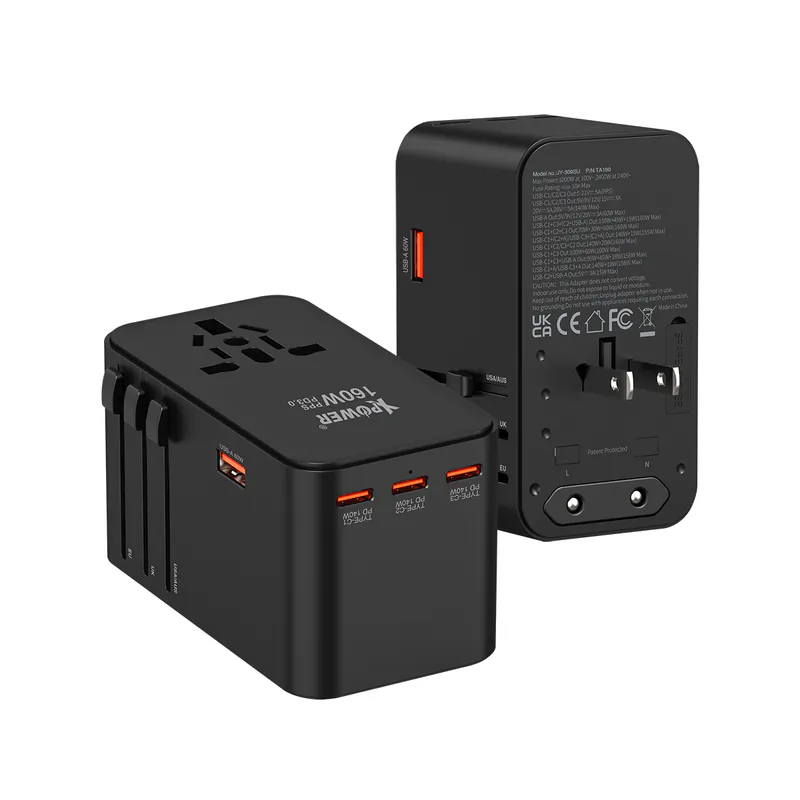 XPower TA160 160W 5輸出 PD 3.1/PPS Gan旅行充電器