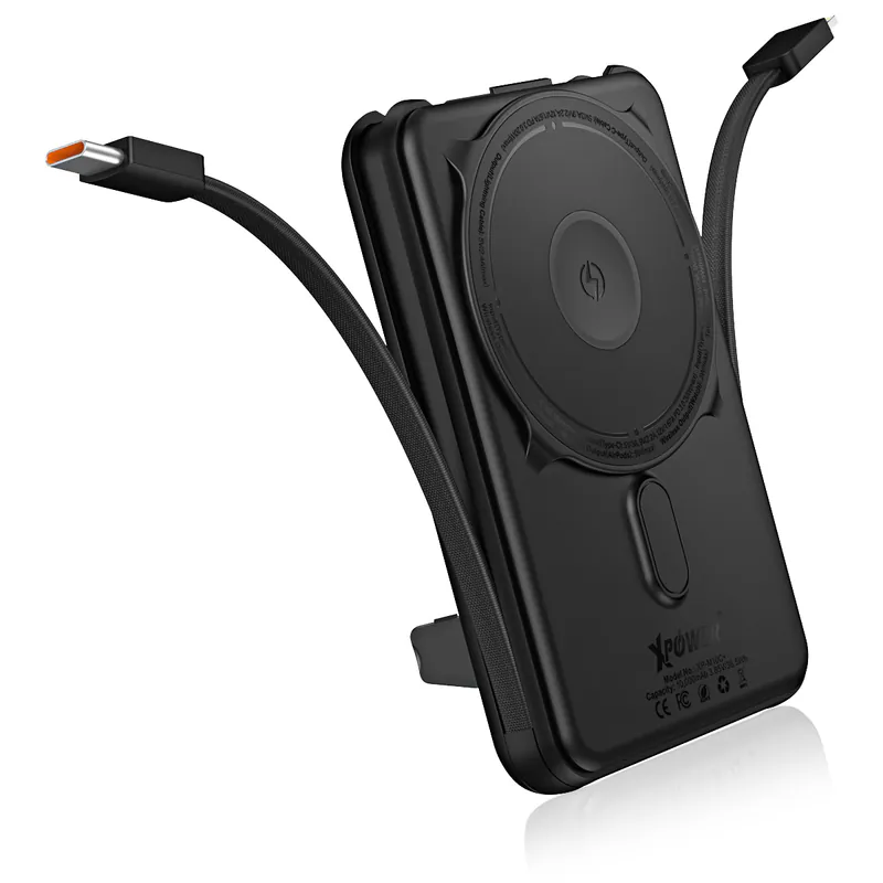 XPower M10C+ 6合1多功能數顯10000mAh 20W PD3.0 + 磁吸無線移動電源