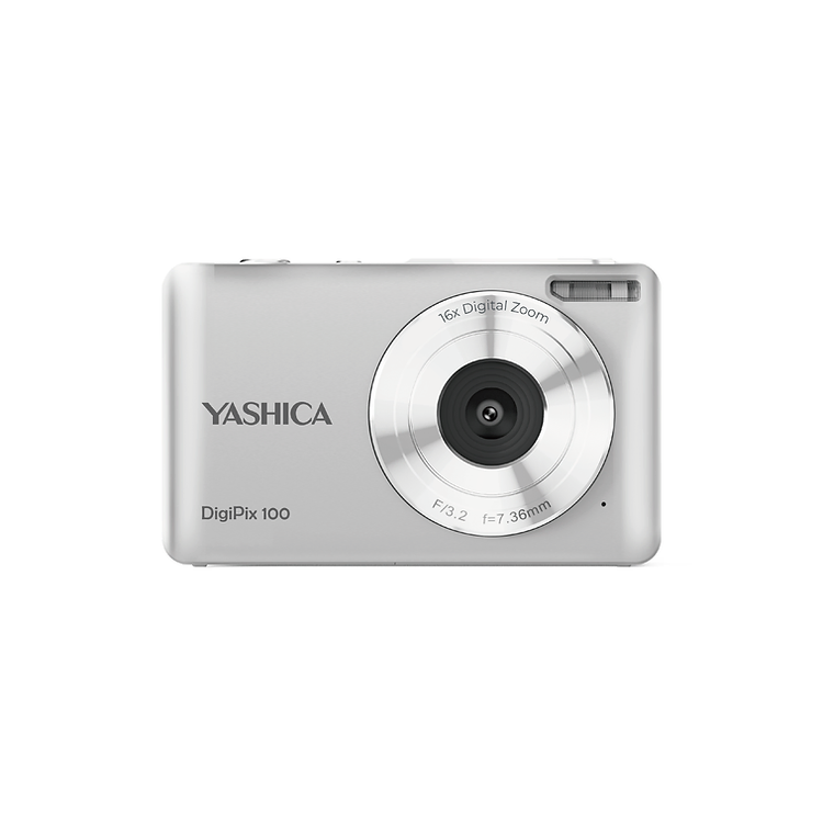 YASHICA DigiPix 100 (Sliver / White)