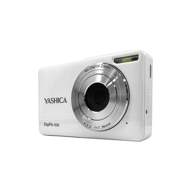 YASHICA DigiPix 100 (Sliver / White)