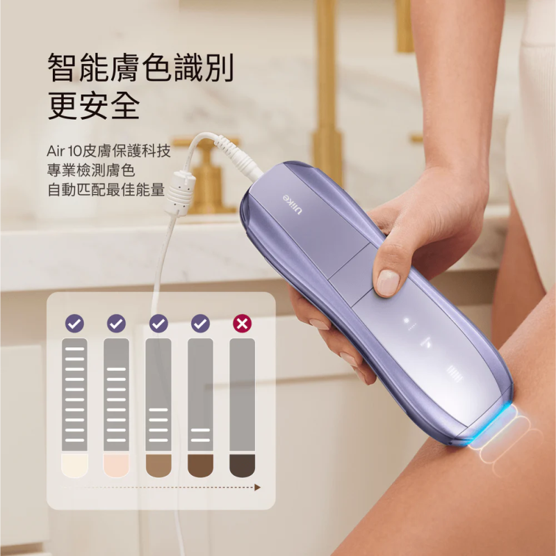 Ulike Air10 家用脫毛儀 (UI20 DB)[限時送 GLAMM CO 精選護膚品]