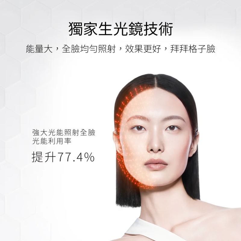 Ulike 白皇后LED美容面膜儀 UM10 [送 GLAMM CO 精選護膚品]