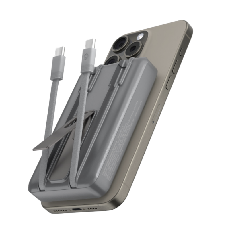 Elementz 10000mAh 6合1 雙C線磁吸無線行動電源 (PE-MC2) [2色]