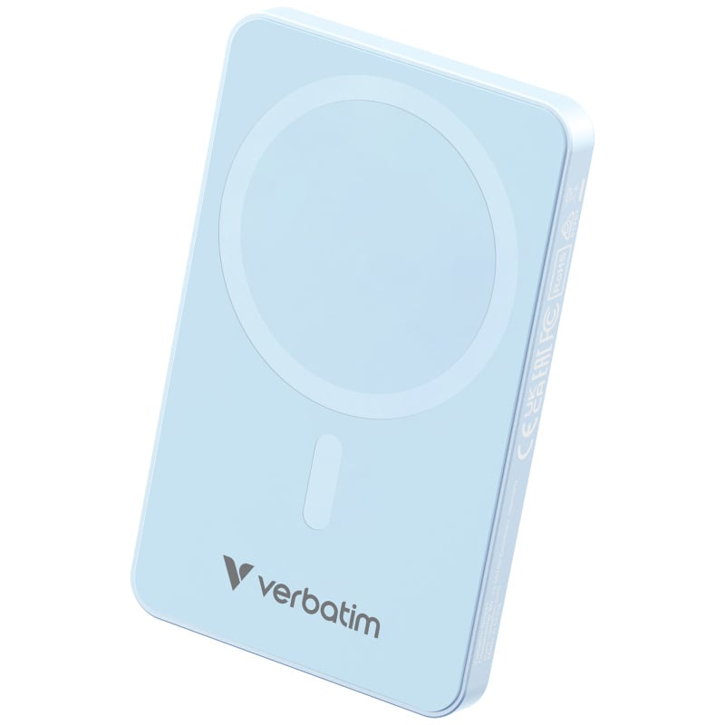 Verbatim Charge 'n' Go Power Bank Magnetic Wireless 5000mAh Basic 磁吸無線流動充電池 32225 / 32144 [2色]