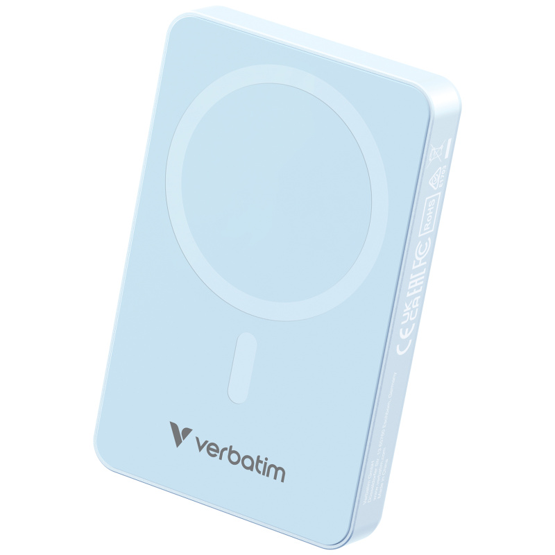 Verbatim Charge 'n' Go Power Bank Magnetic Wireless 10000mAh Basic 磁吸無線流動充電池 32227 / 32145 [2色]