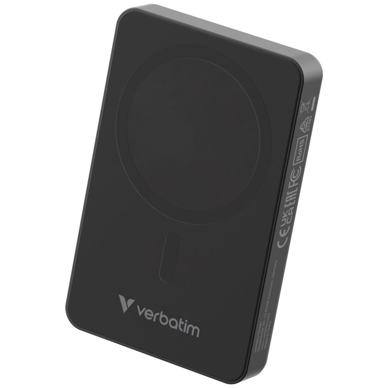 Verbatim Charge 'n' Go Power Bank Magnetic Wireless 10000mAh Basic 磁吸無線流動充電池 32227 / 32145 [2色]
