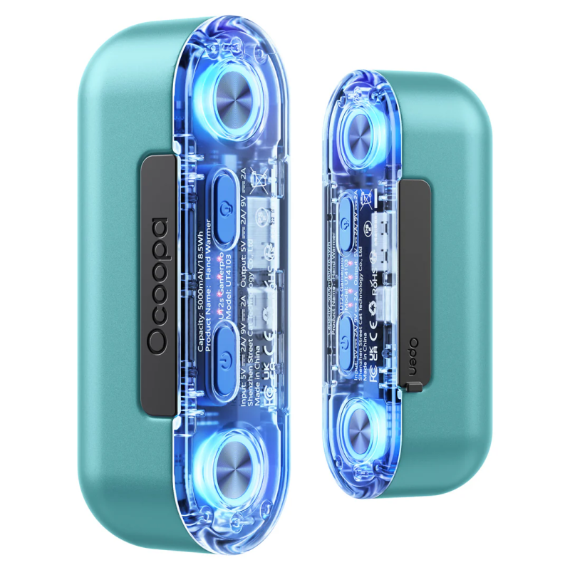 Ocoopa UT4 GamerPro 5000+5000mAh 二合一充電暖手器 (2件裝) UT4103