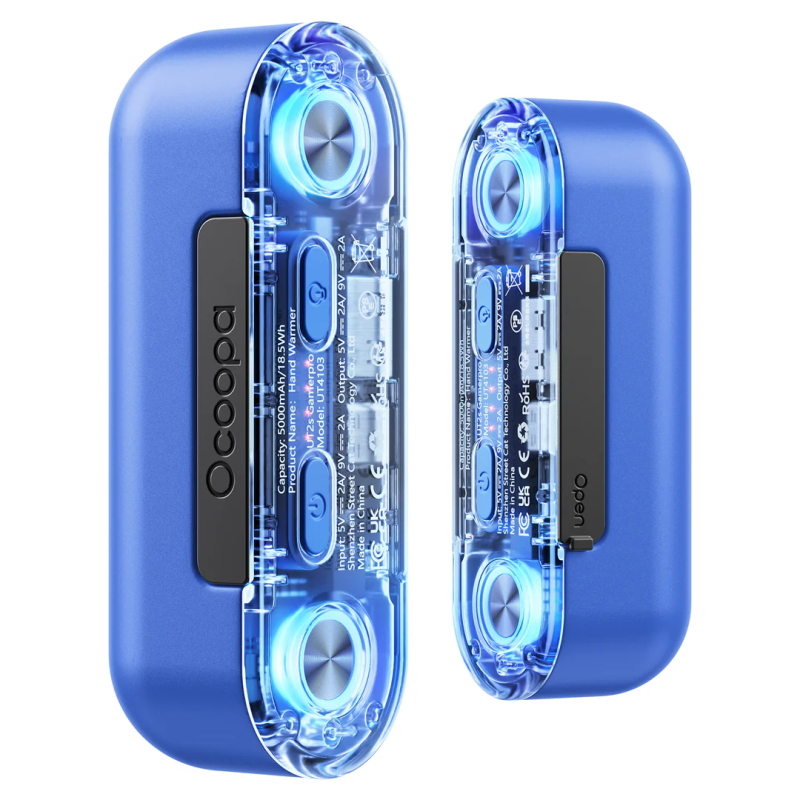 Ocoopa UT4 GamerPro 5000+5000mAh 二合一充電暖手器 (2件裝) UT4103