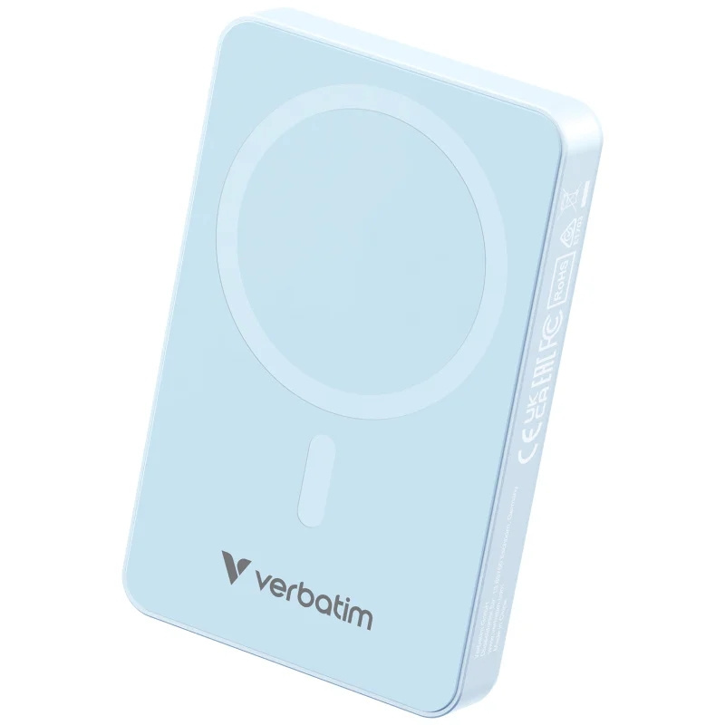 Verbatim Charge 'n' Go Power Bank Magnetic Wireless 10000mAh Basic 磁吸無線流動充電池 32227 / 32145 [2色]