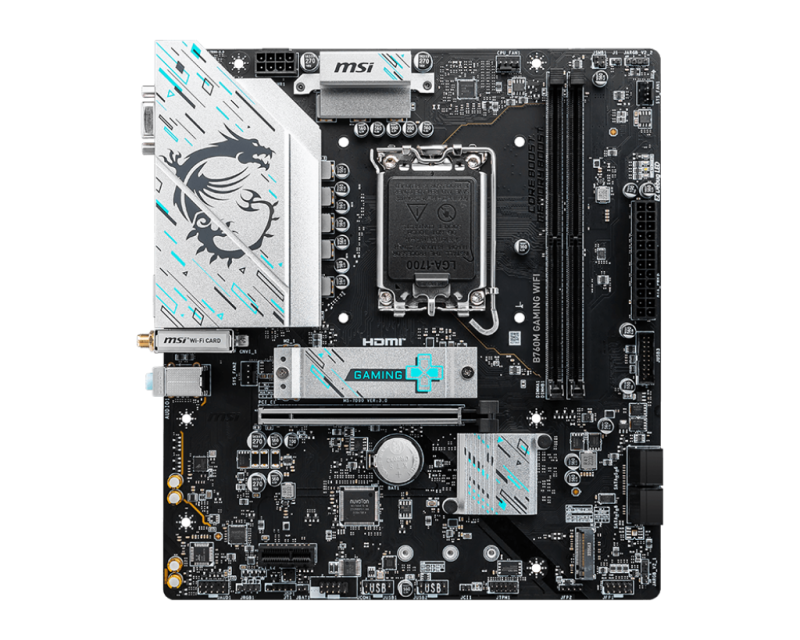 MSI B760M GAMING WIFI MATX (LGA1700) MSI B760M GAMING WIFI MATX (LGA1700)